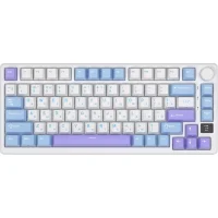 Клавиатура Royal Kludge RK-M75 RGB Taro Milk (RK Silver) фото 1